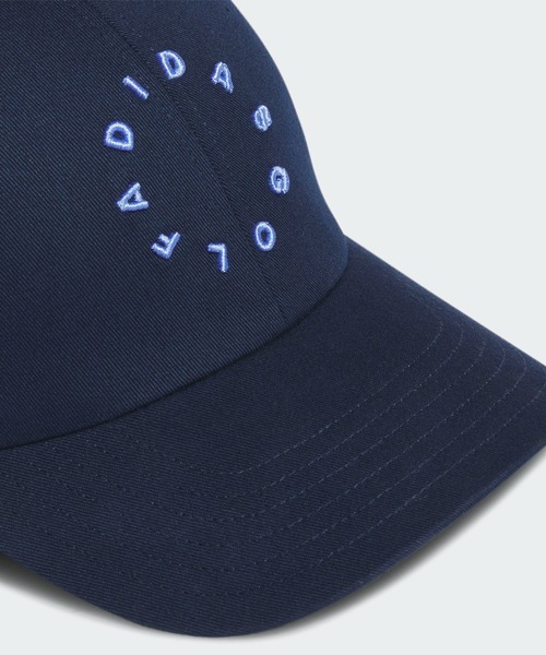 adidas(アディダス)の「サークルロゴ キャップ【adidas Golf/アディダスゴルフ】(キャップ・メンズ・ネイビー/ピンク/ブラック・MEDIUM/LARGE)」の8枚目の写真