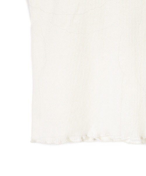 w closet（ダブルクローゼット）の「【カップ付き】レースタンクトップ（タンクトップ・レディース・サックスブルー/ブラック/オフホワイト・FREE）」の11枚目の写真