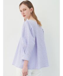 ELENDEEK | コットンジャガードタックブラウス(シャツ/ブラウス)