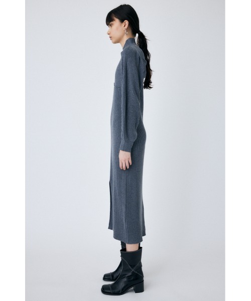 【セール】BACK CROSS KNIT ドレス（ワンピース）｜MOUSSY（マウジー）