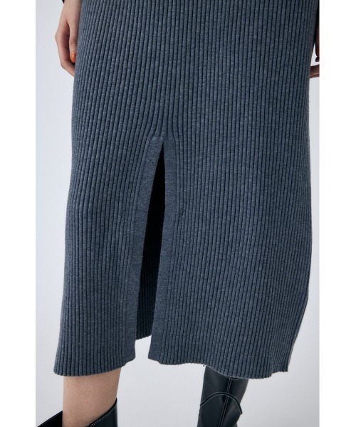 【セール】BACK CROSS KNIT ドレス（ワンピース）｜MOUSSY（マウジー）