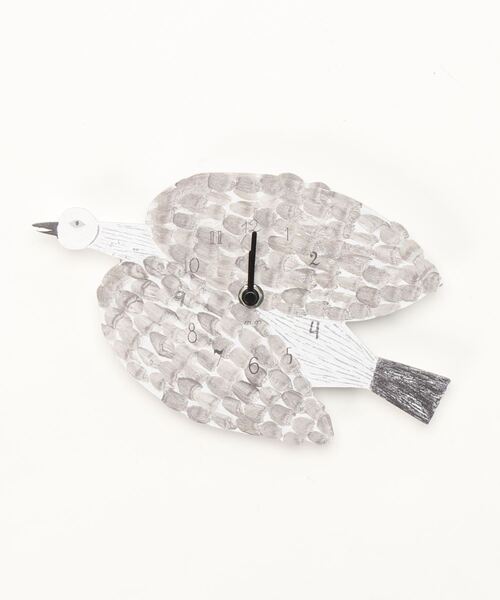 松尾ミユキ（マツオミユキ）の「松尾ミユキ/ダイカット掛け時計（掛け時計・レディース・その他1/ベージュ/その他2/グレー・FREE）」の4枚目の写真