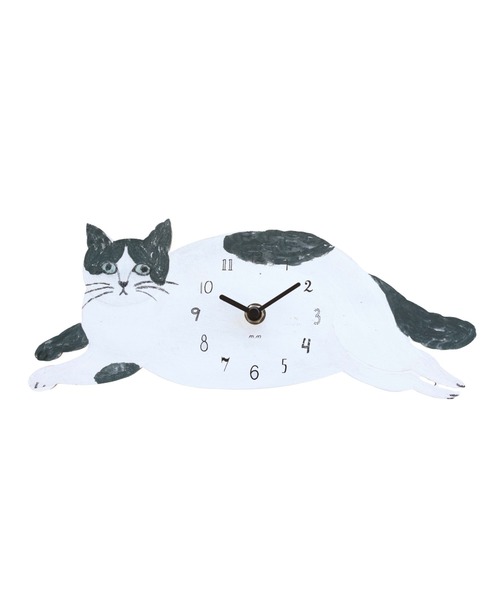 松尾ミユキ（マツオミユキ）の「松尾ミユキ/ダイカット掛け時計（掛け時計・レディース・その他1/ベージュ/その他2/グレー・FREE）」の2枚目の写真