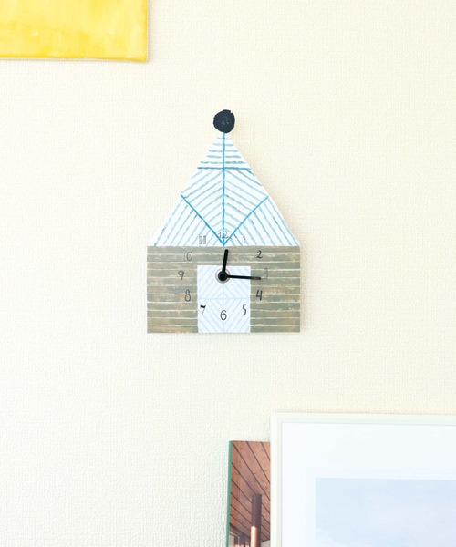 松尾ミユキ（マツオミユキ）の「松尾ミユキ/ダイカット掛け時計（掛け時計・レディース・その他1/ベージュ/その他2/グレー・FREE）」の5枚目の写真