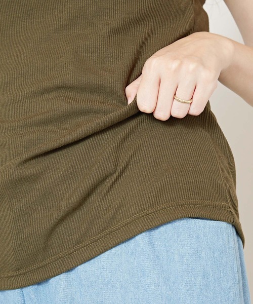 チャイハネ（チャイハネ）の「【チャイハネ】クロシェタンクトップ（タンクトップ・レディース・カーキ/ホワイト/ブラック/ベージュ・FREE）」の5枚目の写真