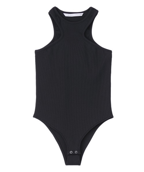 JOHN LAWRENCE SULLIVAN(ジョンローレンスサリバン)の「BODYSUIT TANK-TOP(Tシャツ/カットソー・レディース・ホワイト/ベージュ/ブラック/グレー・ONE SIZE)」の2枚目の写真