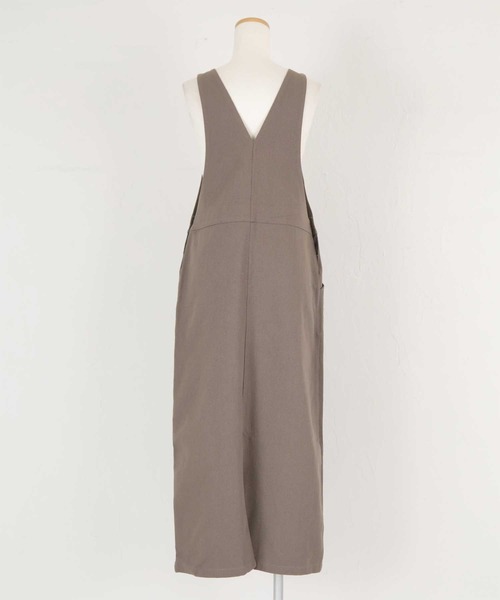 titivate（ティティベイト）の「Iﾗｲﾝｻﾛﾍﾟｯﾄ/ｼﾞｬﾝﾊﾟｰｽｶｰﾄ（ジャンパースカート・レディース・アイボリー/オリーブ/チャコール・S/M）」の18枚目の写真