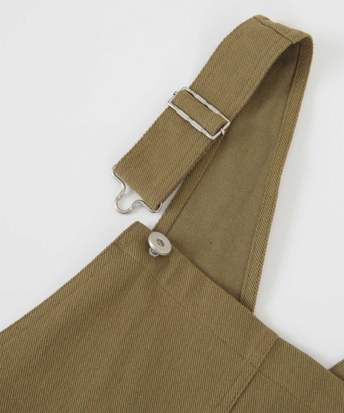 titivate（ティティベイト）の「Iﾗｲﾝｻﾛﾍﾟｯﾄ/ｼﾞｬﾝﾊﾟｰｽｶｰﾄ（ジャンパースカート・レディース・アイボリー/オリーブ/チャコール・S/M）」の20枚目の写真