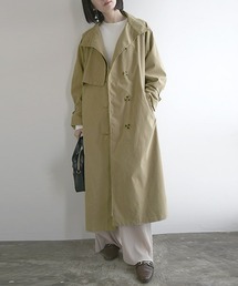 and it_ | スタンドカラーロングコート(トレンチコート)