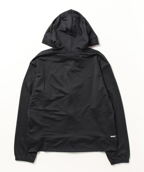 NEW BALANCE（ニューバランス）の「Relentless テリーフルジップフーディー（パーカー・レディース・ブラック/アイボリー・SMALL/LARGE/MEDIUM/X-LARGE）」の6枚目の写真