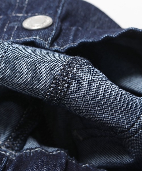 Ampersand（アンパサンド）の「Ampersand/アンパサンド ニットレギンス 7分丈（デニムパンツ・キッズ・ベージュ/ネイビー/ラベンダー/ブルー/カーキ・140/120/130）」の8枚目の写真