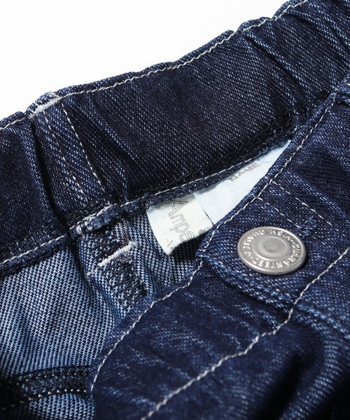 Ampersand（アンパサンド）の「Ampersand/アンパサンド ニットレギンス 7分丈（デニムパンツ・キッズ・ベージュ/ネイビー/ラベンダー/ブルー/カーキ・140/120/130）」の17枚目の写真