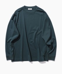 ATON（エイトン）の「ATON (エイトン)48/2 NATURAL DYE COTTON | OVERSIZED L/S T-SHIRT（Tシャツ/カットソー）」