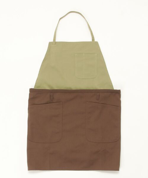 THE BAREFOOT（ベアフット）の「２WAY バイカラー エプロン APRON FK7158 BMI（エプロン・レディース・ベージュ/オレンジ/グリーン系・FREE）」の8枚目の写真
