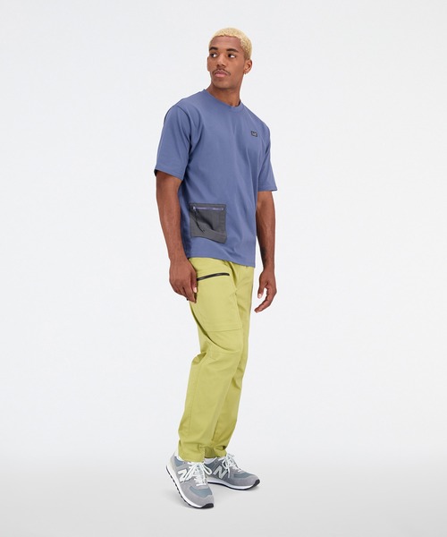 NEW BALANCE(ニューバランス)の「NB AT ポケット ショートスリーブTシャツ(Tシャツ/カットソー・メンズ・インディゴブルー・LARGE/MEDIUM/SMALL/XX-LARGE/X-LARGE)」の5枚目の写真