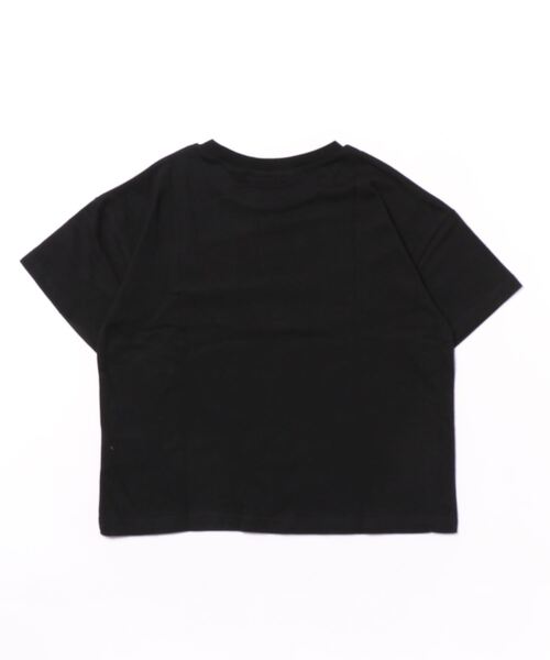 LOVETOXIC(ラブトキシック)の「カレッジロゴ990半T(Tシャツ/カットソー・キッズ・グリーン/ベージュ/サックスブルー/オフホワイト/ブラック・M/L/S/SS)」の6枚目の写真