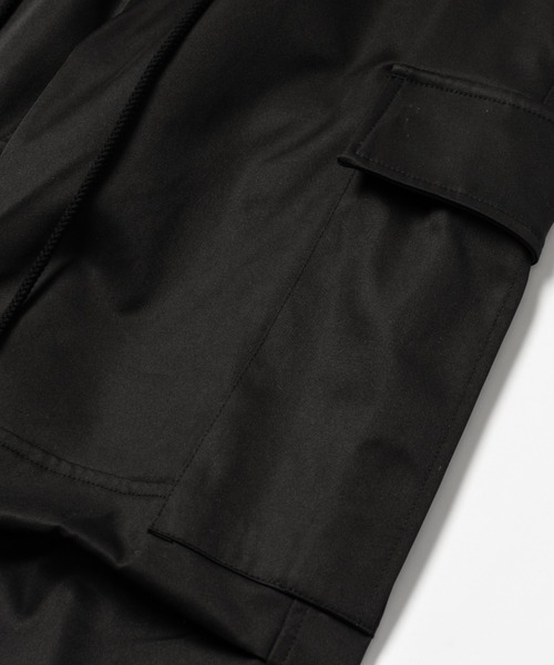 Wizzard(ウィザード)の「wizzard/ウィザード/SATIN CARGO PANTS(カーゴパンツ・メンズ・カーキ/ブラック・0/1/2/3)」の6枚目の写真