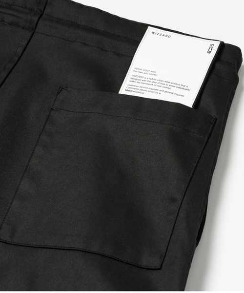 Wizzard(ウィザード)の「wizzard/ウィザード/SATIN CARGO PANTS(カーゴパンツ・メンズ・カーキ/ブラック・0/1/2/3)」の5枚目の写真