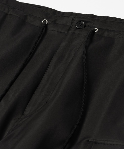Wizzard(ウィザード)の「wizzard/ウィザード/SATIN CARGO PANTS(カーゴパンツ・メンズ・カーキ/ブラック・0/1/2/3)」の4枚目の写真