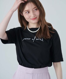 フロントロゴTシャツ