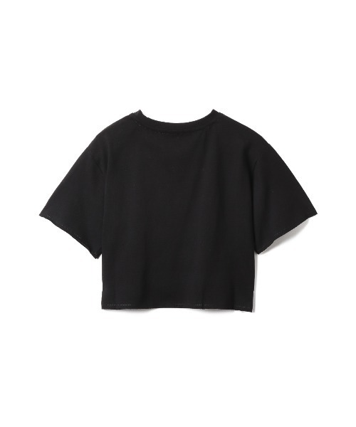 【上質TIBI】ホワイト 半袖 クロップド トップス KOEISTORE Tシャツ レディース 胸ポケット付き 半袖 クロップド