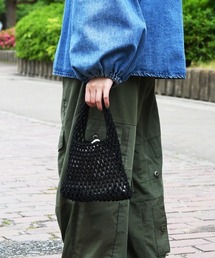Fun & Daily | F&D : コットンロープハンドバッグ(かごバッグ)