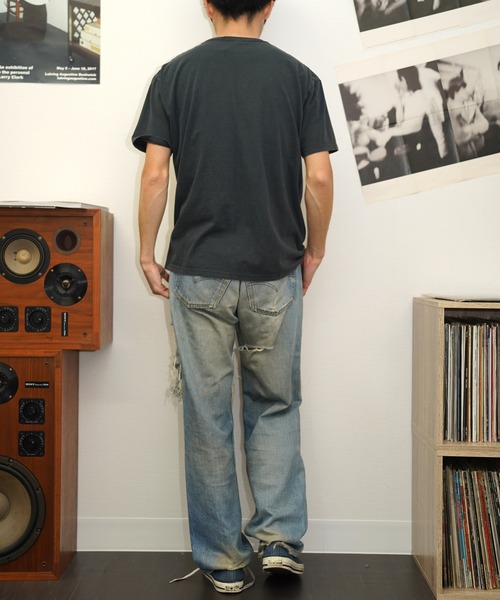 2AM(ツーエイエム)の「【THRIFTY LOOK/スリフティールック】"BAD BRAINS(バッドブレインズ)"TEE ロック/ビンテージ/ユーズドライクTシャツ(Tシャツ/カットソー・メンズ・ブラック・LARGE/X-LARGE)」の2枚目の写真