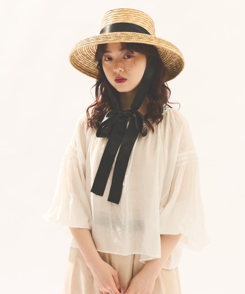 MERLOT(メルロー)の「刺繍スモックブラウス(シャツ/ブラウス・レディース・ホワイト/イエロー/パープル・FREE)」の22枚目の写真