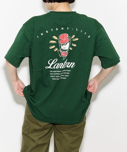 COLEMAN(コールマン)の「【 Coleman / コールマン 】ランタン 半袖 Tシャツ Lantarn CM6782 T KFI(Tシャツ/カットソー・メンズ・チャコール/ホワイト/グリーン・MEDIUM/LARGE/X-LARGE)」の3枚目の写真