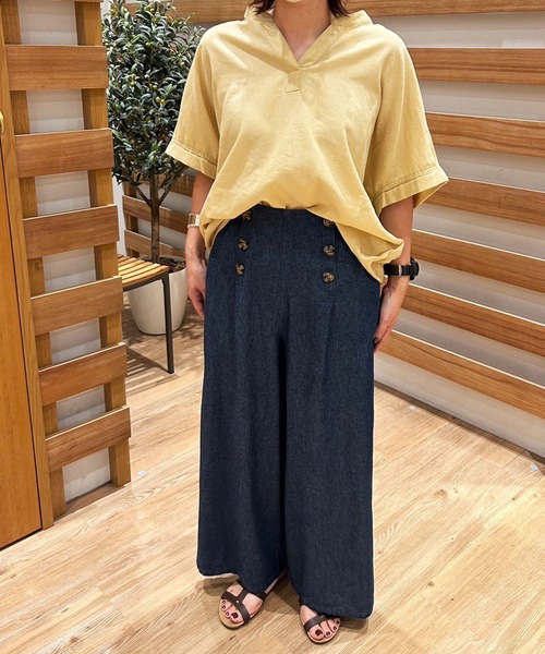 Grand PARK（グランドパーク）の「マリンデザイン　ライトデニム（デニムパンツ・レディース・ネイビー/ブルー・MEDIUM/LARGE）」の19枚目の写真