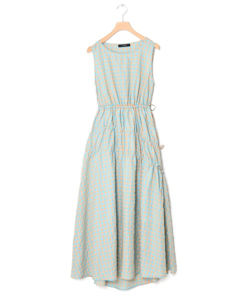 DOUBLE STANDARD CLOTHING ノースリーブチェックワンピース DOUBLE STANDARD CLOTHING ノースリーブチェックワンピース DSC