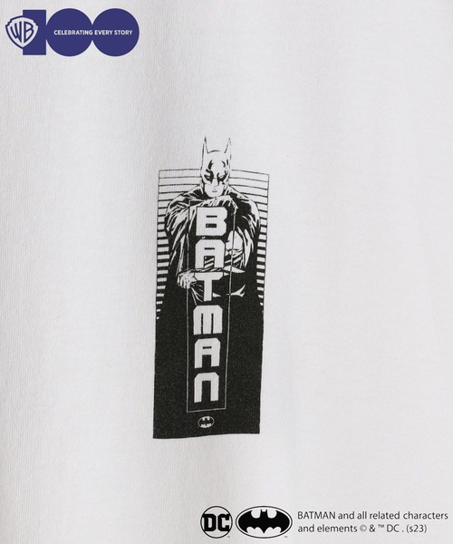 niko and...(ニコアンド)の「【ワーナー・ブラザース】BATMANコラボアソートプリントT(Tシャツ/カットソー・メンズ・ライトグレー/ブラック/オフホワイト/グリーン・MEDIUM/LARGE)」の12枚目の写真