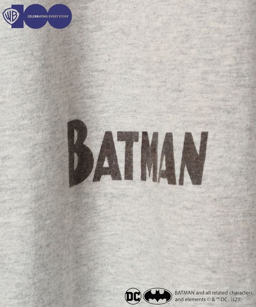 niko and...(ニコアンド)の「【ワーナー・ブラザース】BATMANコラボアソートプリントT(Tシャツ/カットソー・メンズ・ライトグレー/ブラック/オフホワイト/グリーン・MEDIUM/LARGE)」の14枚目の写真