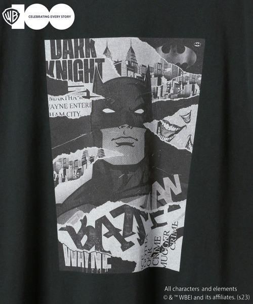 niko and...(ニコアンド)の「【ワーナー・ブラザース】BATMANコラボアソートプリントT(Tシャツ/カットソー・メンズ・ライトグレー/ブラック/オフホワイト/グリーン・MEDIUM/LARGE)」の17枚目の写真