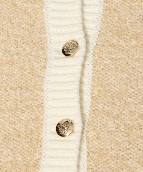 LOWRYS FARM（ローリーズファーム）の「ツイードカーディガンロングスリーブ　968107（カーディガン/ボレロ・レディース・ブラック/パープル/アイボリー・FREE）」の22枚目の写真