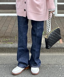 upperhights | 【Upperhights／アッパーハイツ】THE H-RISE BIRKIN　フレアデニム(デニムパンツ)