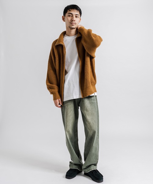 Ressaca（レサーカ）の「フルジップアップドライバーズニットセーター