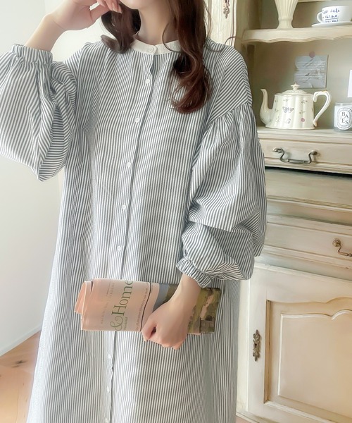 バーバリー♡ワンピース♡2way パル PAL 【SHENERY】ジョーゼット2WAYワンピース （offwhite