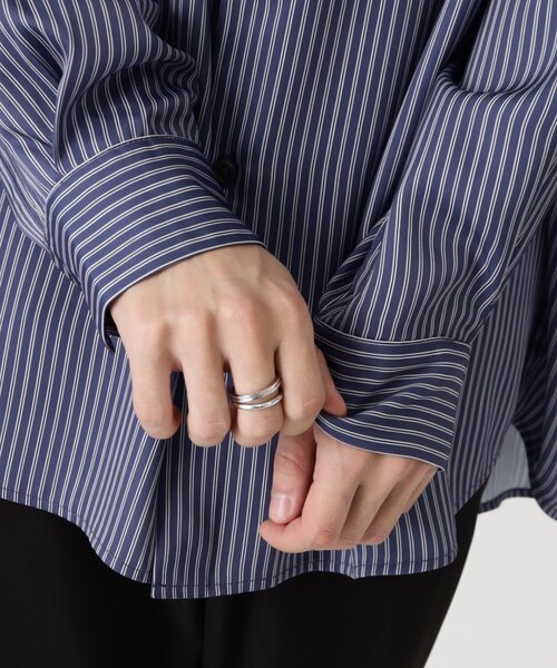 tk.TAKEO KIKUCHI（ティーケータケオキクチ）の「◆ダブルリング（リング・メンズ・シルバー/シルバー系1/シルバー系/シルバー系2/シルバー系3・19/11）」の20枚目の写真