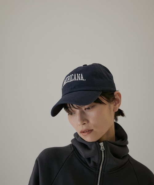 SALON adam et rope'（サロン アダム エ ロペ）の「【雑誌掲載】【Americana（アメリカーナ）】47クリーンナップキャップ（キャップ・レディース・グリーン/ブラック/ネイビー・FREE）」の16枚目の写真