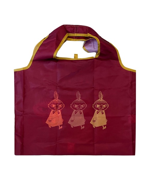 MOOMIN(ムーミン)の「【 MOOMIN 】 くるくるショッピングバッグA(エコバッグ/サブバッグ・レディース・ブルー/レッド/ワインレッド・FREE)」の14枚目の写真