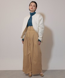 Limue（リミュ）の「切り替えコルセットパンツ（チノパンツ）」