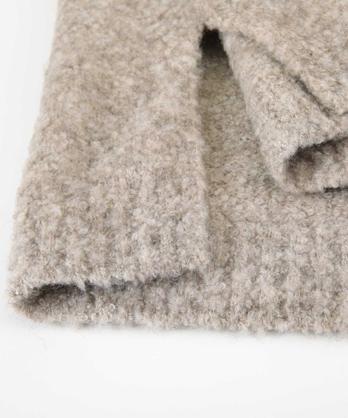 titivate(ティティベイト)の「深Vシャギーニットベスト(ベスト・レディース・モカ/グレー/チャコール・M)」の20枚目の写真