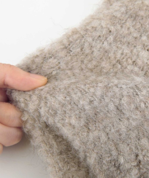 titivate(ティティベイト)の「深Vシャギーニットベスト(ベスト・レディース・モカ/グレー/チャコール・M)」の21枚目の写真