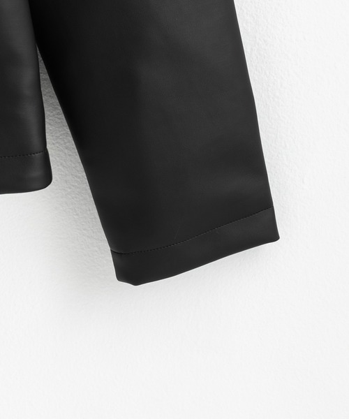 ダブルライダースフェイクレザージャケット（ライダースジャケット）｜Rocky Monroe（ロッキーモンロー）