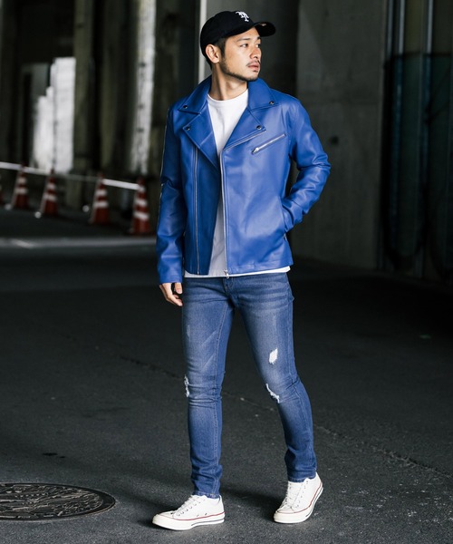 バナナリパブリック　ダブル　ライダース　ホワイト　サイズL バナナリパブリック ダブル ライダース ホワイト サイズL BANANA