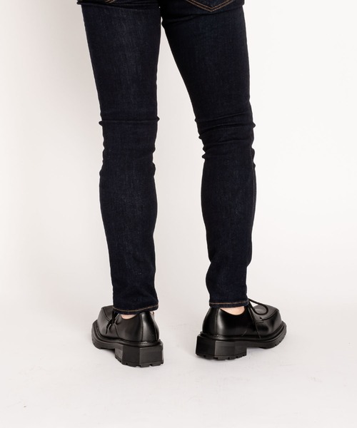 SVEC（シュベック）の「スクエアトゥ レースアップシューズ / タンクソール（ドレスシューズ・メンズ・ブラック・44/43/41/42/40）」の13枚目の写真