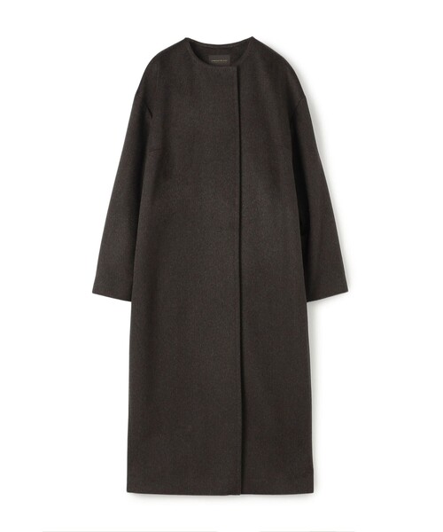 トゥモローランドコレクション　イタリア製カシミヤ100%コート　黒　36 トゥモローランドコレクション イタリア製カシミヤ100%コート 黒 36