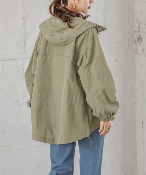 SUGAR BISKET（シュガービスケット）の「マウンテンパーカー（パーカー・レディース・ベージュ/ブラック/グリーン系その他/オリーブ・フリー）」の8枚目の写真