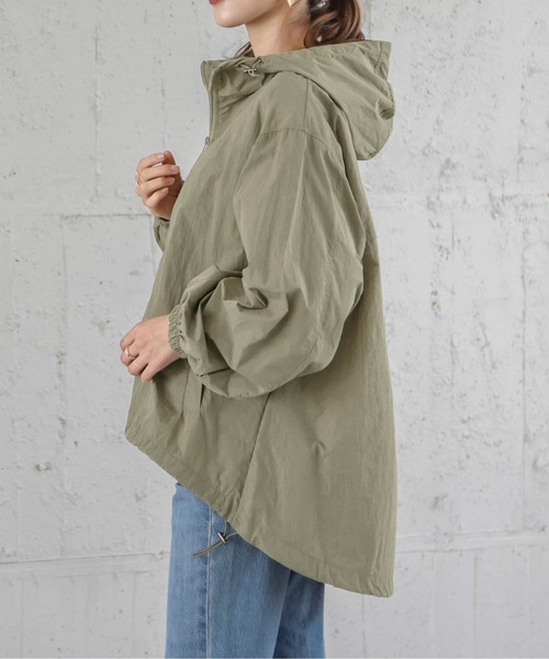 SUGAR BISKET（シュガービスケット）の「マウンテンパーカー（パーカー・レディース・ベージュ/ブラック/グリーン系その他/オリーブ・フリー）」の9枚目の写真